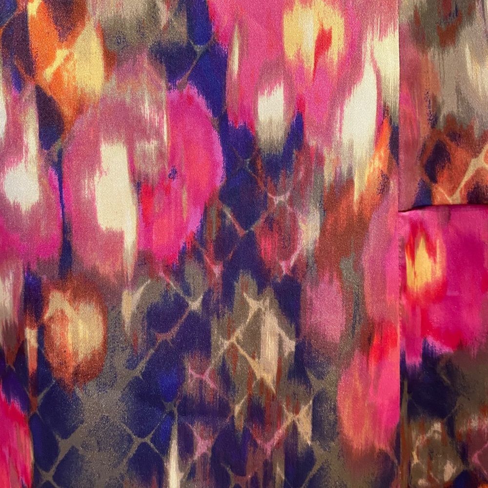 Elie Tahari Ombré Snakeprint Lydia Peplum Dress - Picture 3 of 9